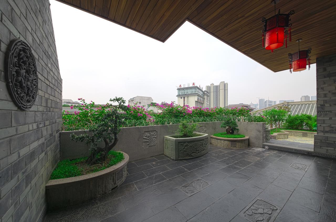 Han Dynasty Boutique Hotel 成都 エクステリア 写真