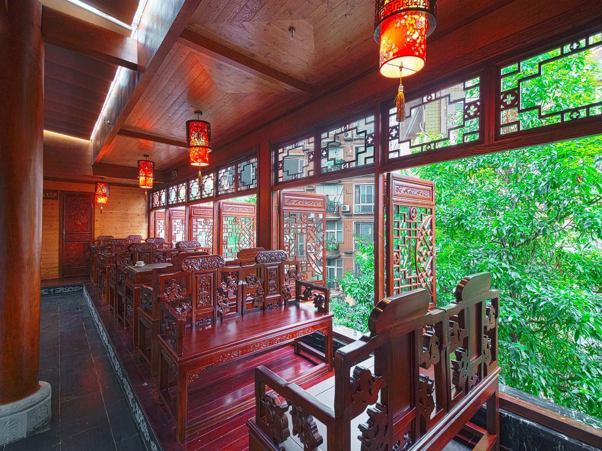 Han Dynasty Boutique Hotel 成都 エクステリア 写真