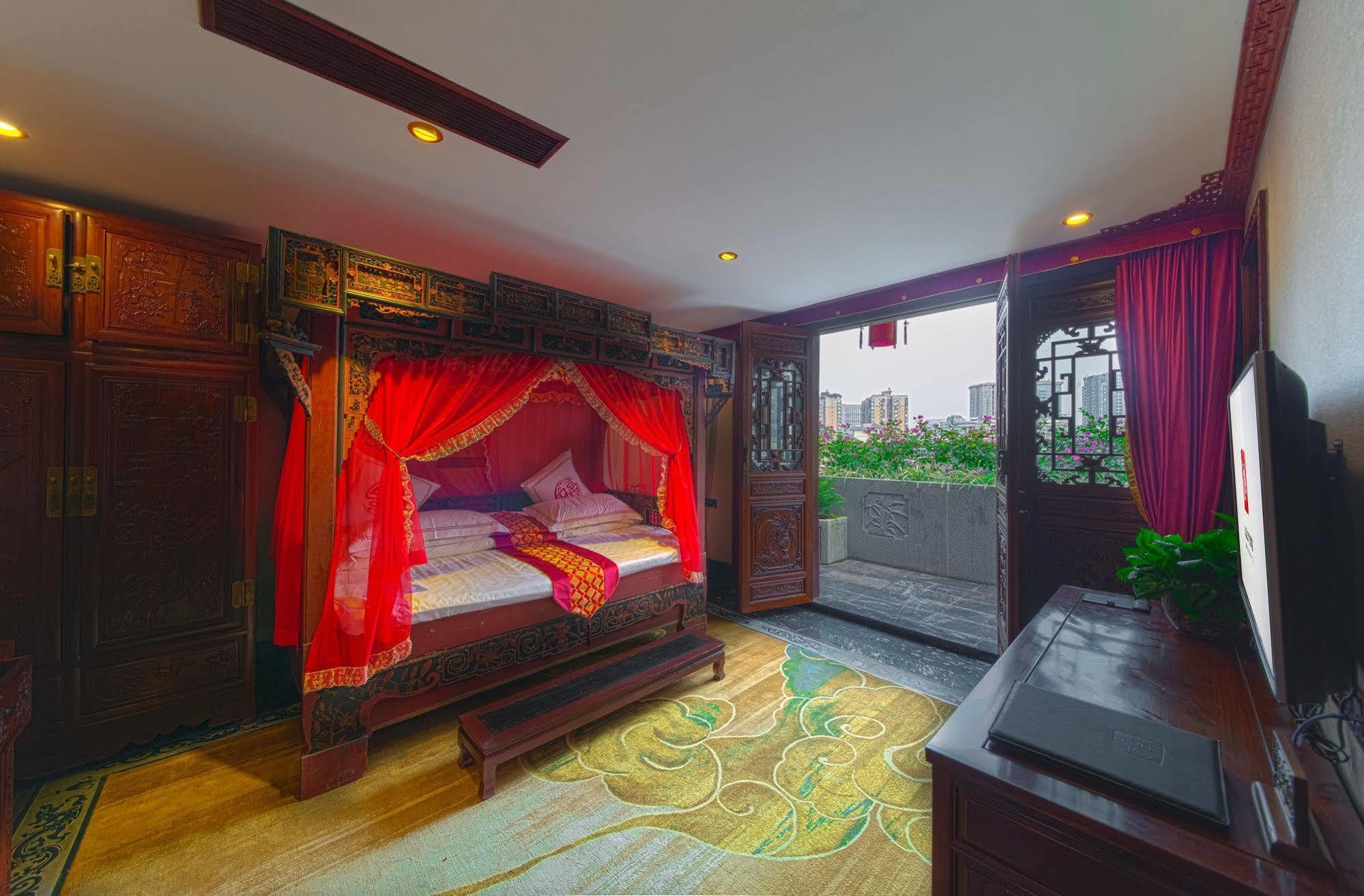 Han Dynasty Boutique Hotel 成都 エクステリア 写真