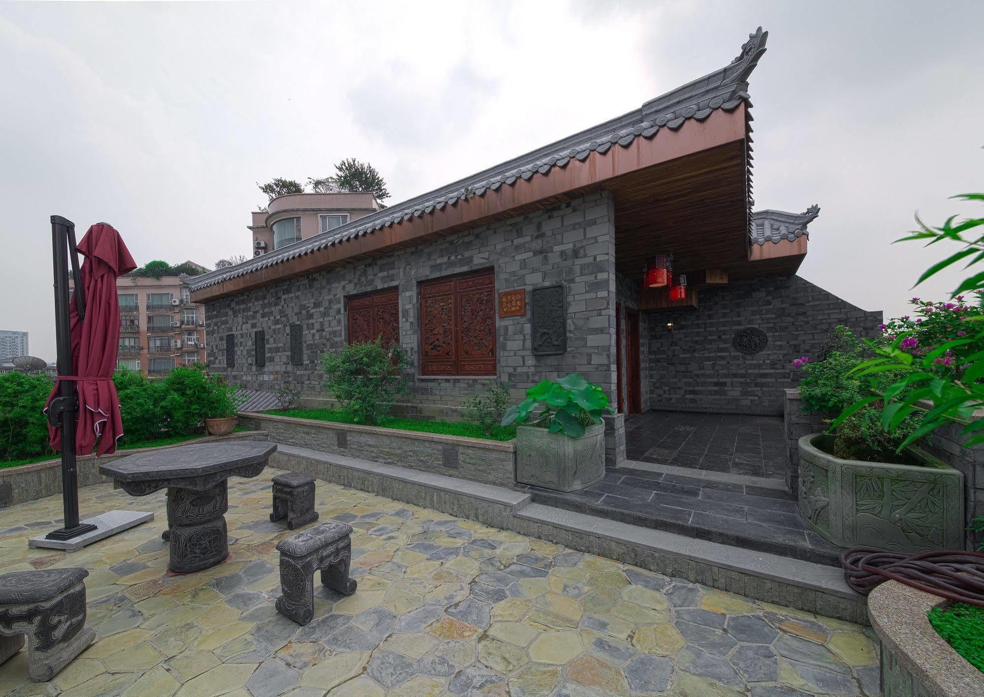 Han Dynasty Boutique Hotel 成都 エクステリア 写真