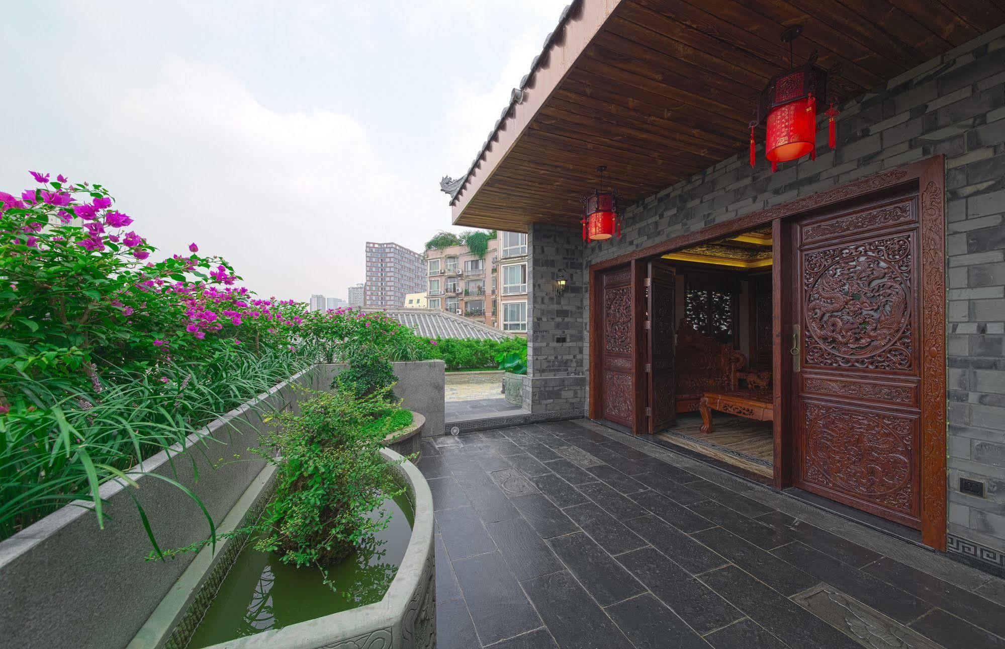 Han Dynasty Boutique Hotel 成都 エクステリア 写真