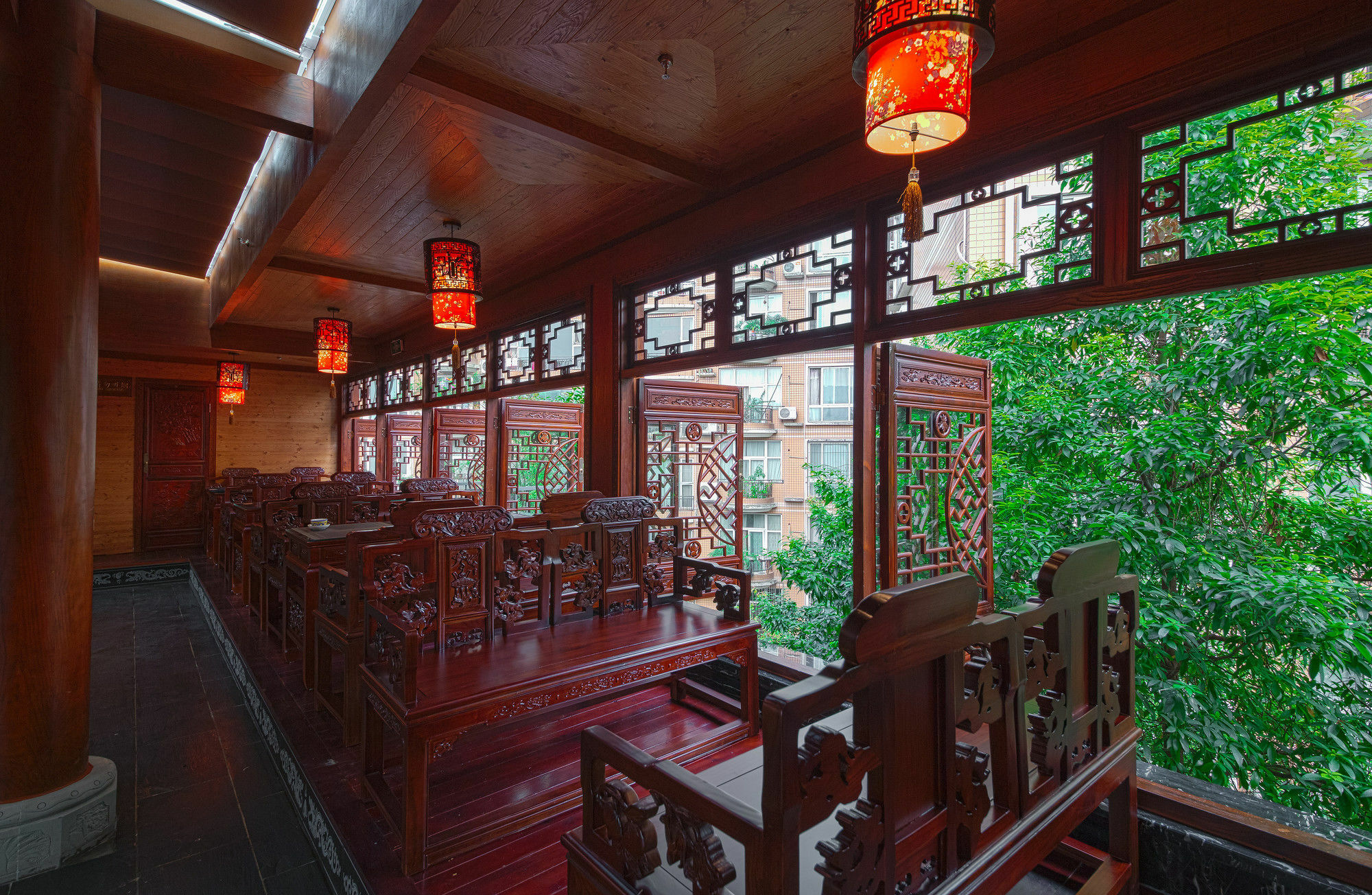 Han Dynasty Boutique Hotel 成都 エクステリア 写真