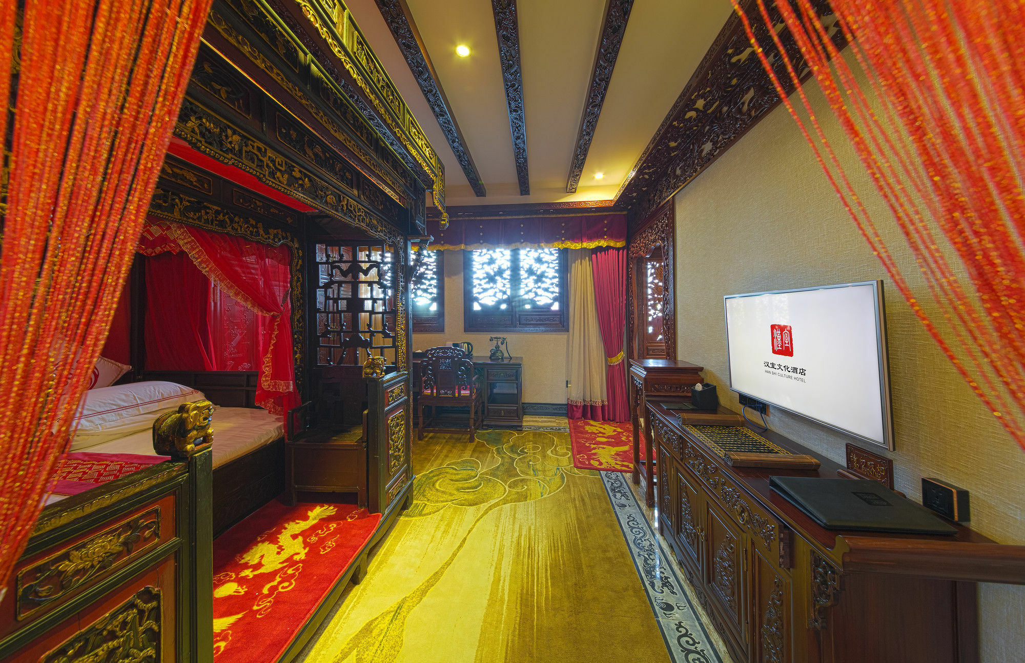 Han Dynasty Boutique Hotel 成都 エクステリア 写真